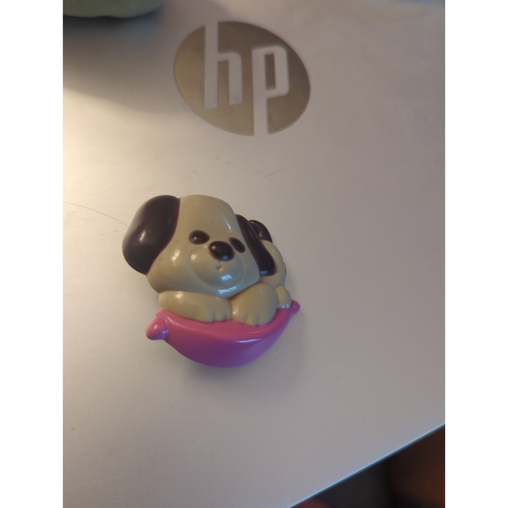 Vintage 1974 Avon Puppy Love Dog Pin Pal Fragrance Glace